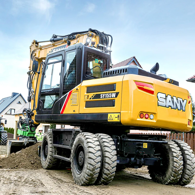 Sany Crawler Mounted Hydraulic Excavator Sy55 Sy60 Sy65 Sy75digger ...