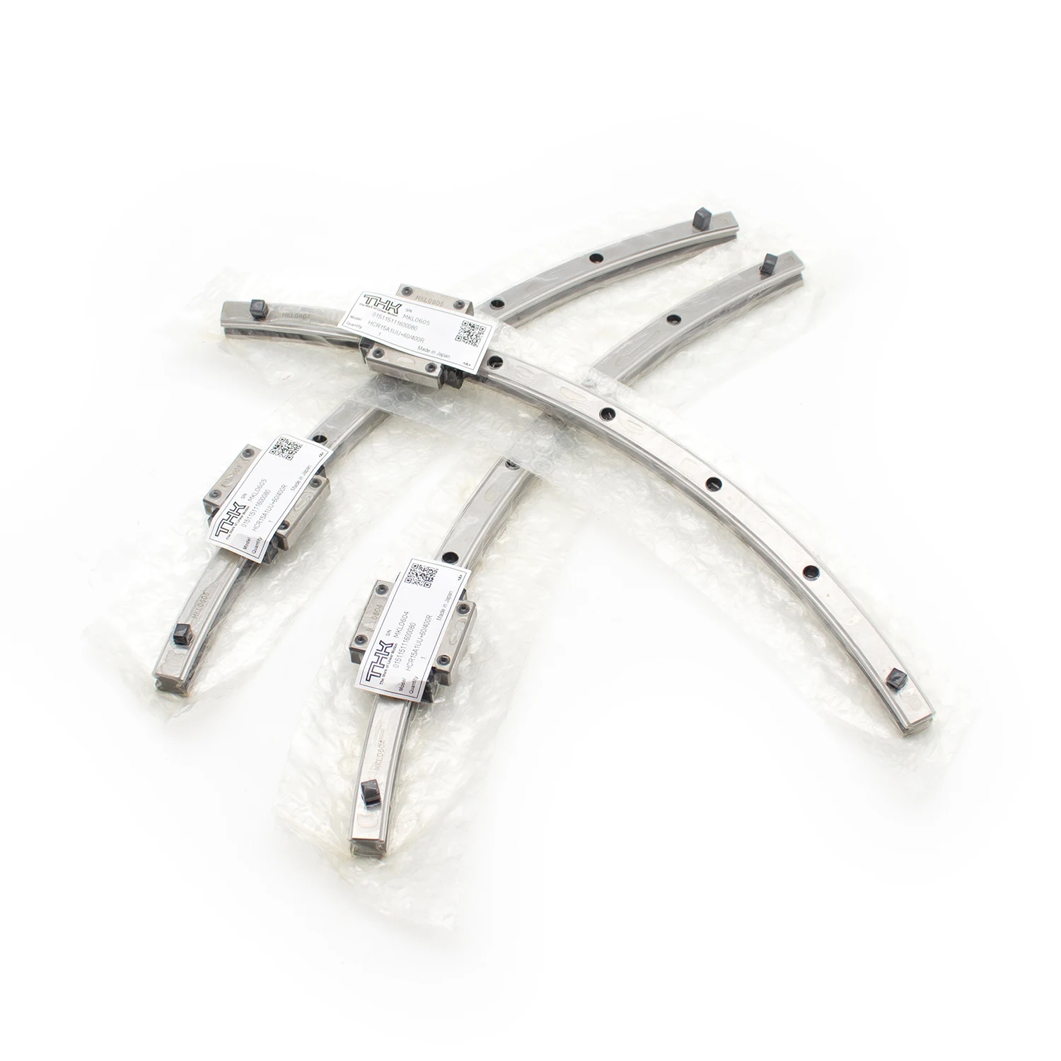 THK Curved Linear Guide Rail Circular Rail HCR15A HCR12A HCR25A HCR35A HCR45A HGM15A HGM25A 60° 180° 360° Curve Rail Block