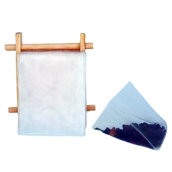 Transparent Nylon Empty Coffee Tools Disposable Powder Packet Heal Seal Filter Bag For Loose Tea Spice Herbal