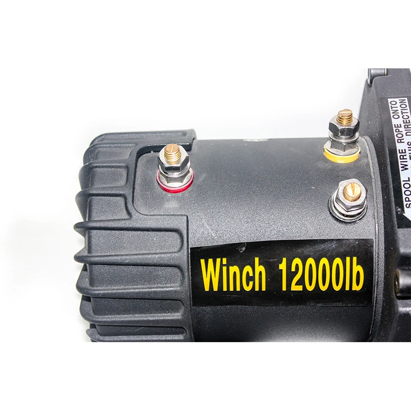 XINQI 4x4 Recovery Winches Electric Winches 12v 12000lb Synthetic Rope Towing Truck Off Road 4WD