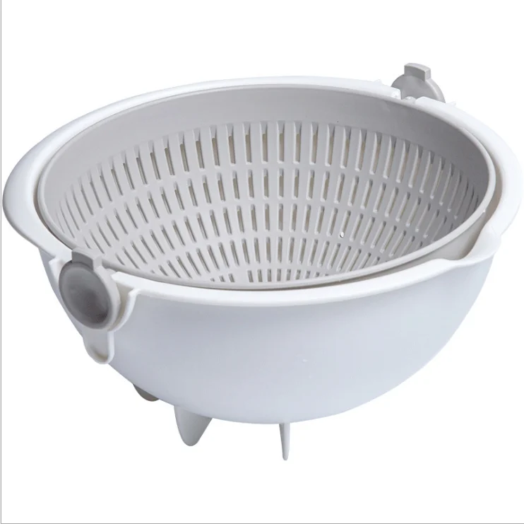 Filterable Vegetables Washing Basket Large Capacity Sink Fruit Washing Baskets