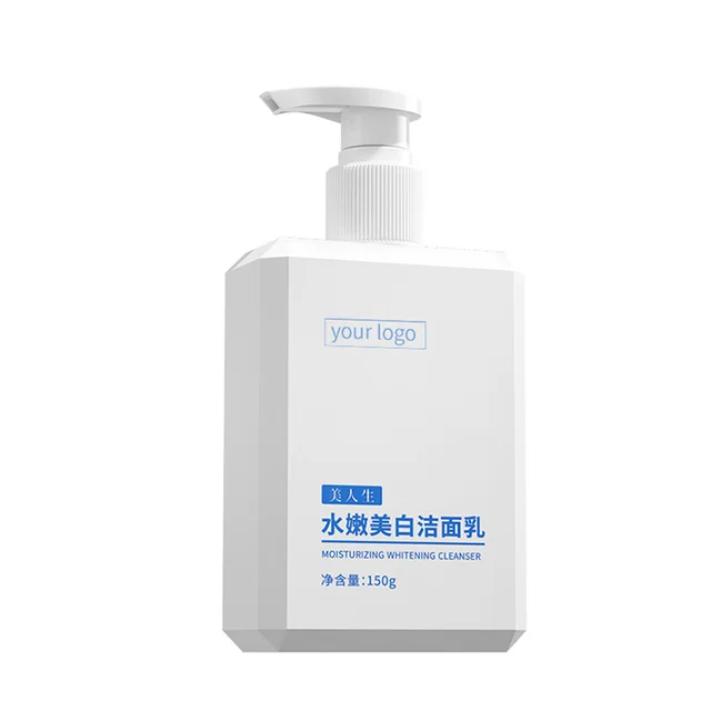 OEM Latest Products Face Cleanser Moisturizer Makeup Removing Whitening Facial Cleanser