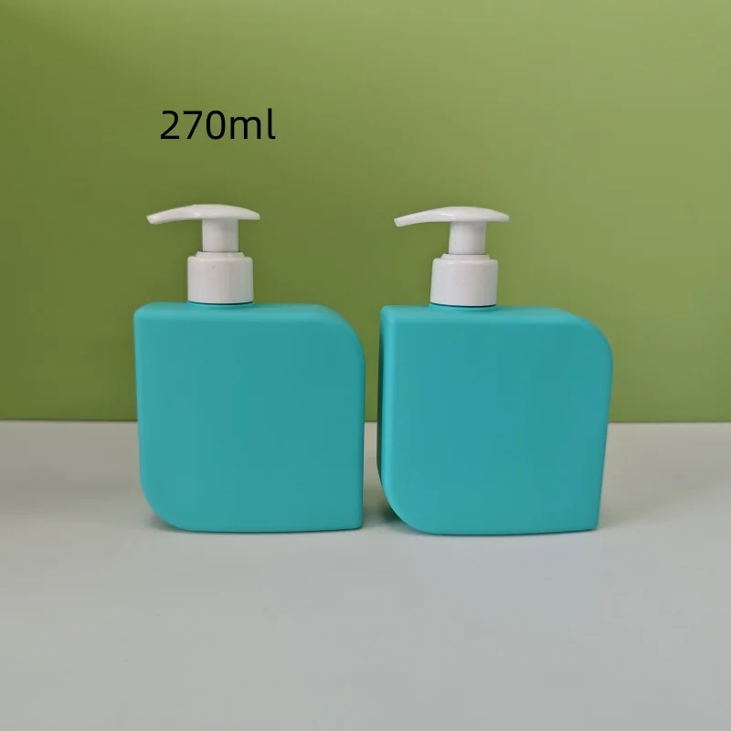2oz 9oz 15oz HDPE Packaging Plastic Shampoo Pump Bottle Soft Touch