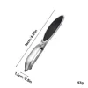 Straight Handle Peeler - Black