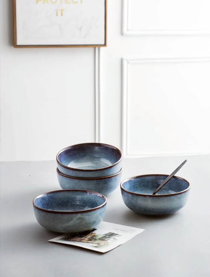 2023 Best Selling Ceramic Dinner Tableware Set Nordic Style Ceramic