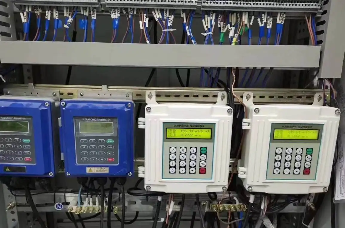 Ultrasonic Flow Meter Process Control Water Liquid Flowmeter Energy Management