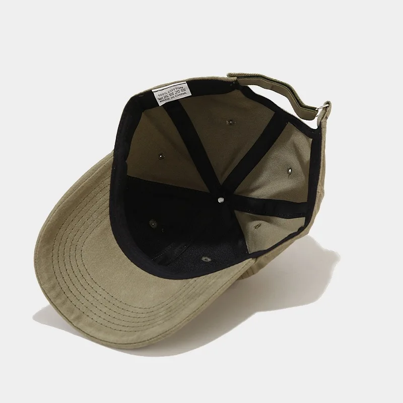 Wholesale 6-panel Vintage Cotton Baseball Cap For Men & Women Odm