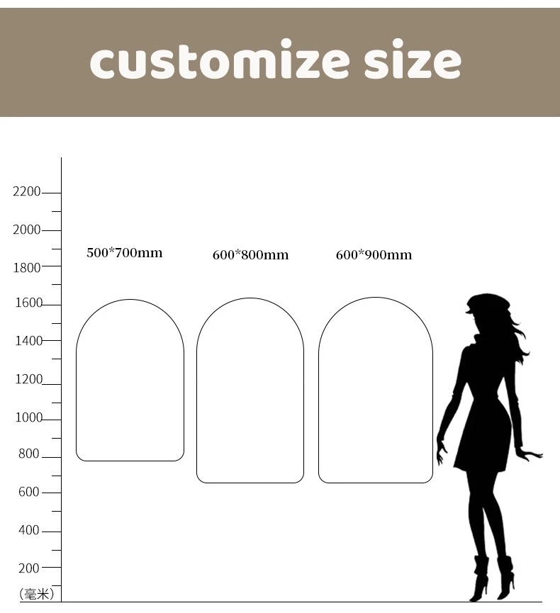 product berserk arch floor home decor arched mirrors full length aluminum arch framed wall full length mirror-9
