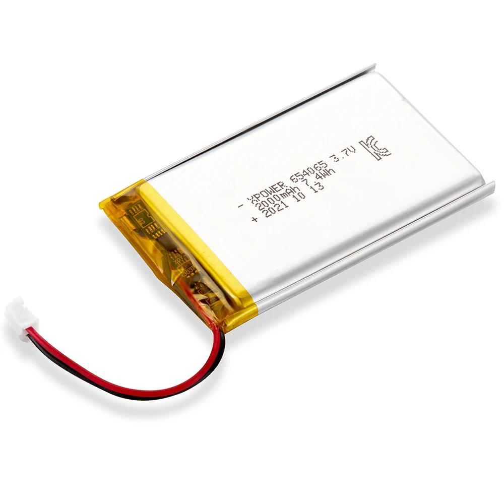 3.7v 2000mah High Discharge Lithium Ion Polymer Battery For Wireless Controller