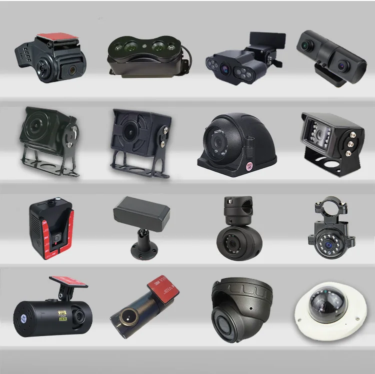 Side Mirror Mirrored Rearview Camera System Truck Mdvr Rear View Lens