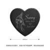 Heart-shaped rock slab - 30cm
