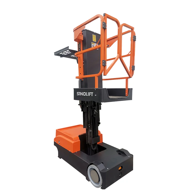 SINOLIFT  OPC Electric Material Vertical Order Picker With Height of Platform 4000mm