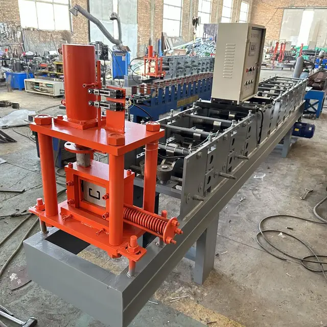 Purlin Steel Forming Machine Steel Frame & Purlin Steel Making Machines Cold Roll Forming