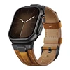 Light brown + black buckle