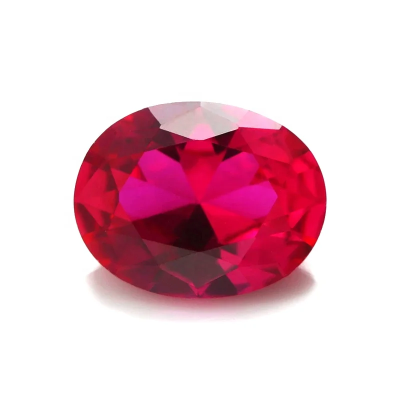 Hot Sale All Color Precious Ruby Loose Gemstone Corundum Synthetic Sapphire Gemstone
