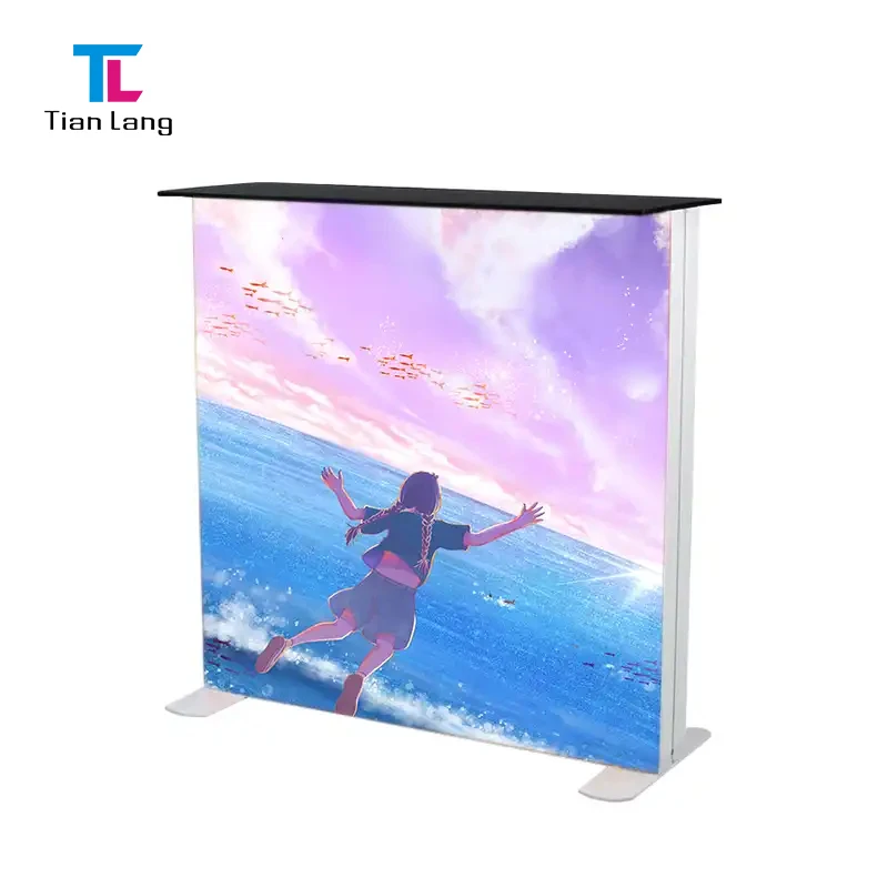 TianLang Tisch Leuchtkasten Ausstellung Stand Standdesign Für Kosmetikdisplay Beleuchteter Seg Leuchtkasten Theken