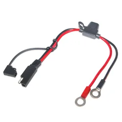 ZHOFONET SAE Connettore,SAE Power Cavo Di Prolunga,10AWG Cavo Pannello Solare,SAE Montaggio A Pannello Solare,per Caricabatterie Del Generatore Solare - Foto 4