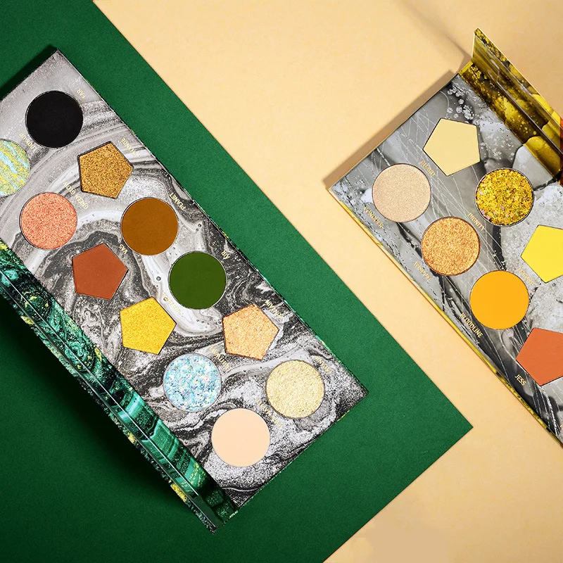 
Косметические инструменты для красоты, стойкие водонепроницаемые различные цвета теней для век, индивидуальная палитра теней для век, набор для макияжа 