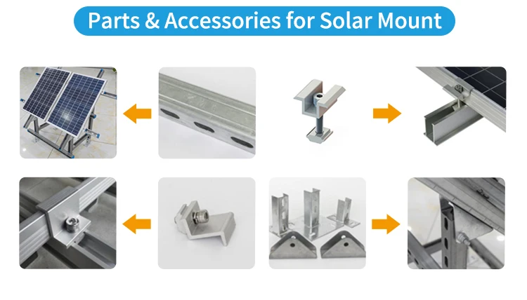 National Standards Solar Ground Mount Solar Racking Mounting System ...