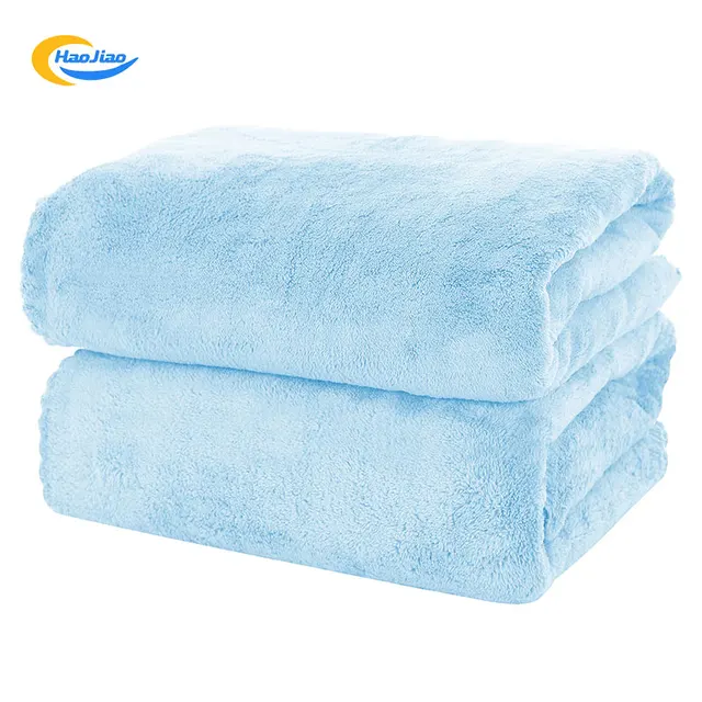 Premium Bath Towel Set Quick Drying Microfiber Coral Velvet Highly Absorbent Towels Multipurpose Use Home  Kitchen