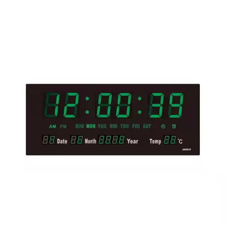 3615 Large Nixie Tube LED Display Digital Calendar Clock