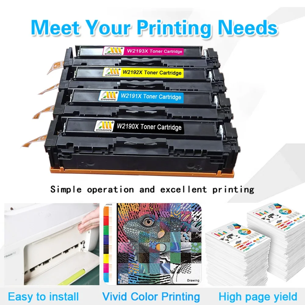 2 Cartouches De Toner Noir 219A (avec Puce) – Compatible HP Color LaserJet Pro MFP 3302/3202, 1300 Pages
