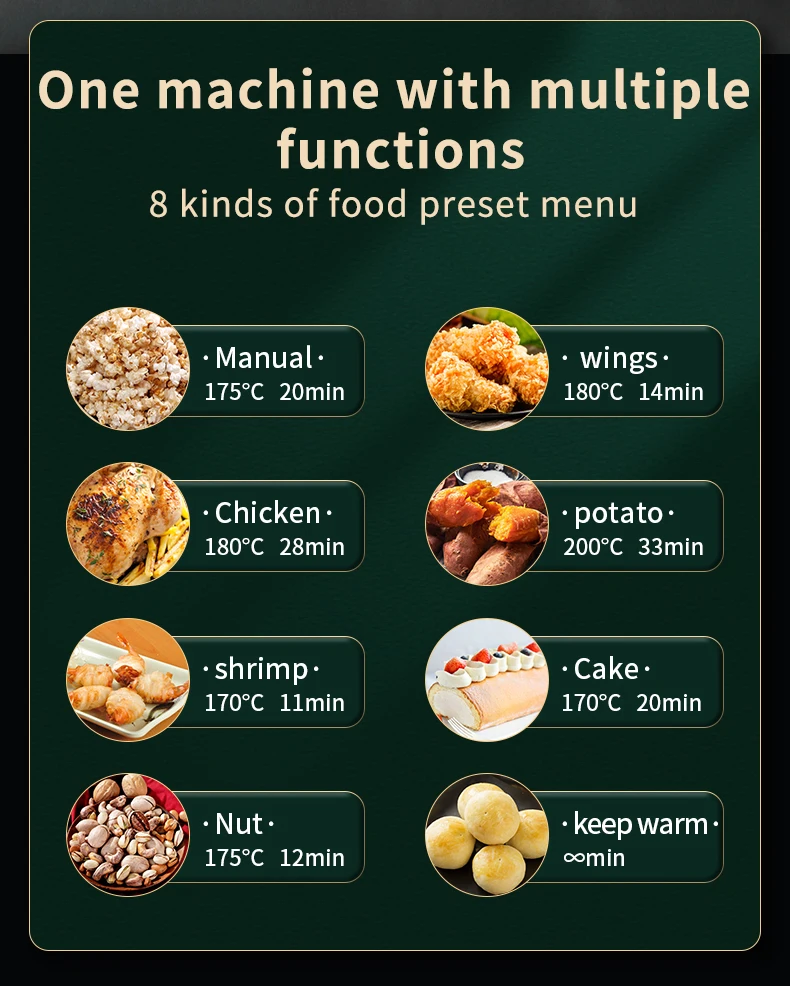 8l Consumer Reports Best Air Fryer Hot Mini Rack Air Fryer Without Oil