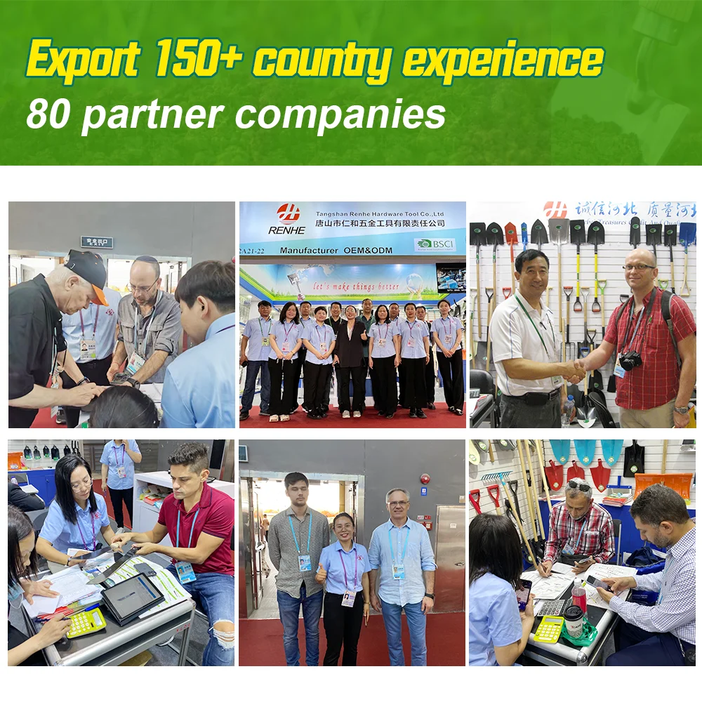 product wholesale large hand rounded metal steel agricultural small spade mini shovel with wooden handle for gardening and farming-5