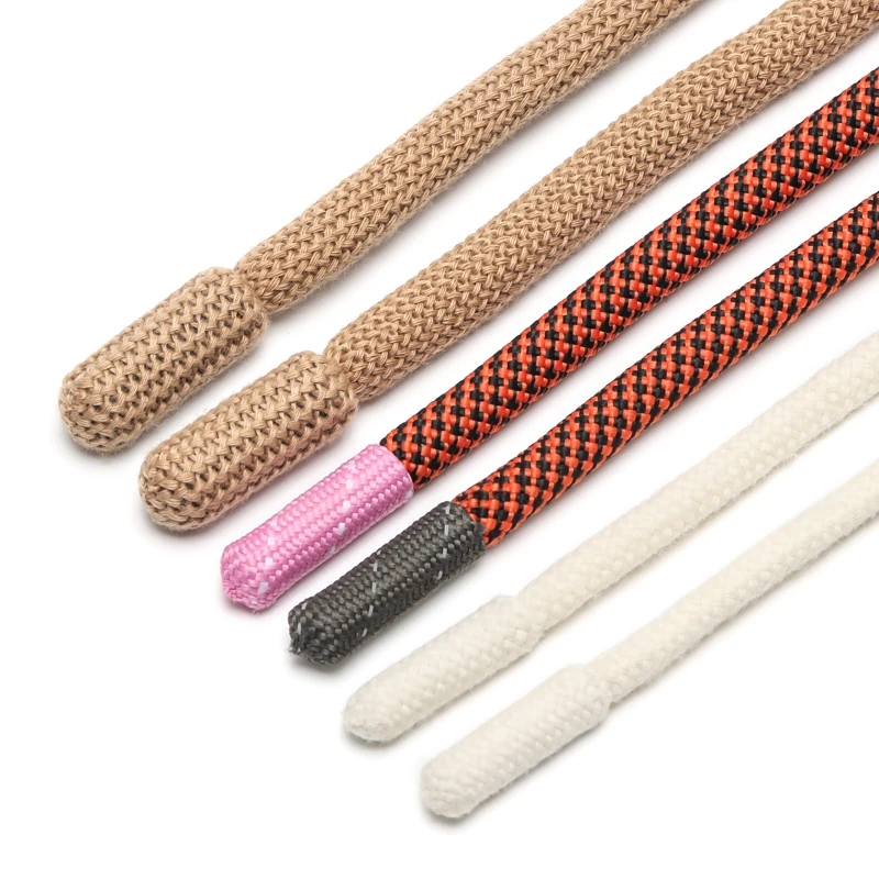 Multi Color Custom Logo Brand Polyester Hoodie Laces End