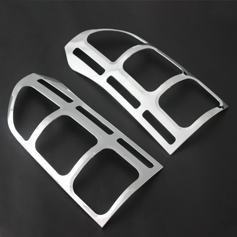 YCSUNZ Tail Light Cover Chrome ABS Plastic Front Lamp Cover for Probox 2005  4x4 Accessories