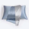 Blu foschia e grigio ghiacciaio (federa singola)