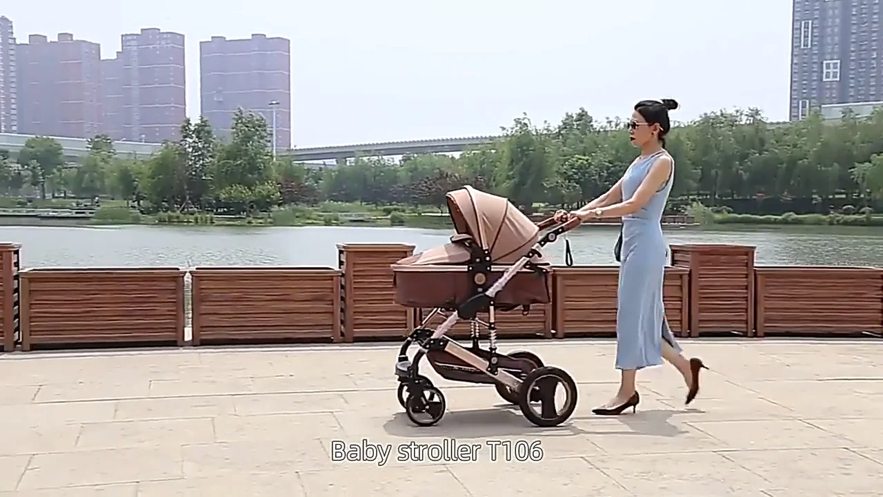 2in1 Lightweight Baby Stroller 15kg Load Capacity With Fivepoint