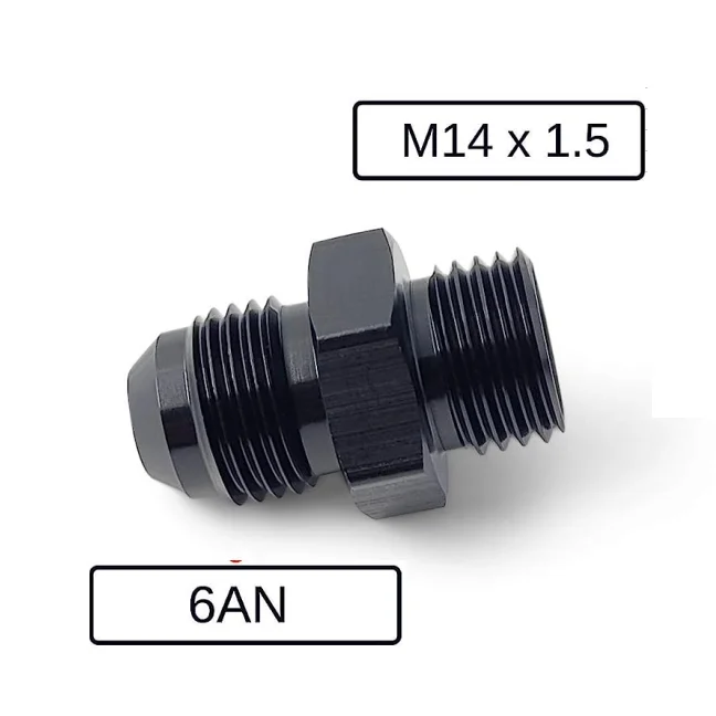 AN 10 AN10 JIC Flare To 3/8 NPT Female Male Straig KP9029 10 06 N - Foto 11