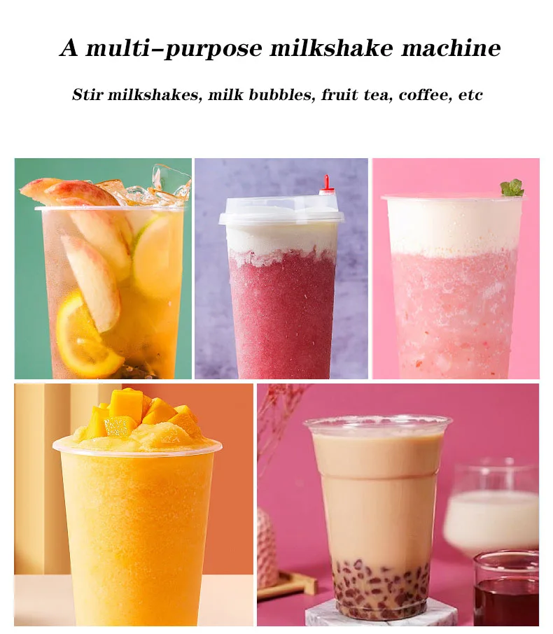 Milkshake Machine Commercial Milk Tea Shop Large Capacity 1000ml