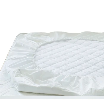 High Quality Waterproof Customized Size White Bed Cover Mattress Protector Cover