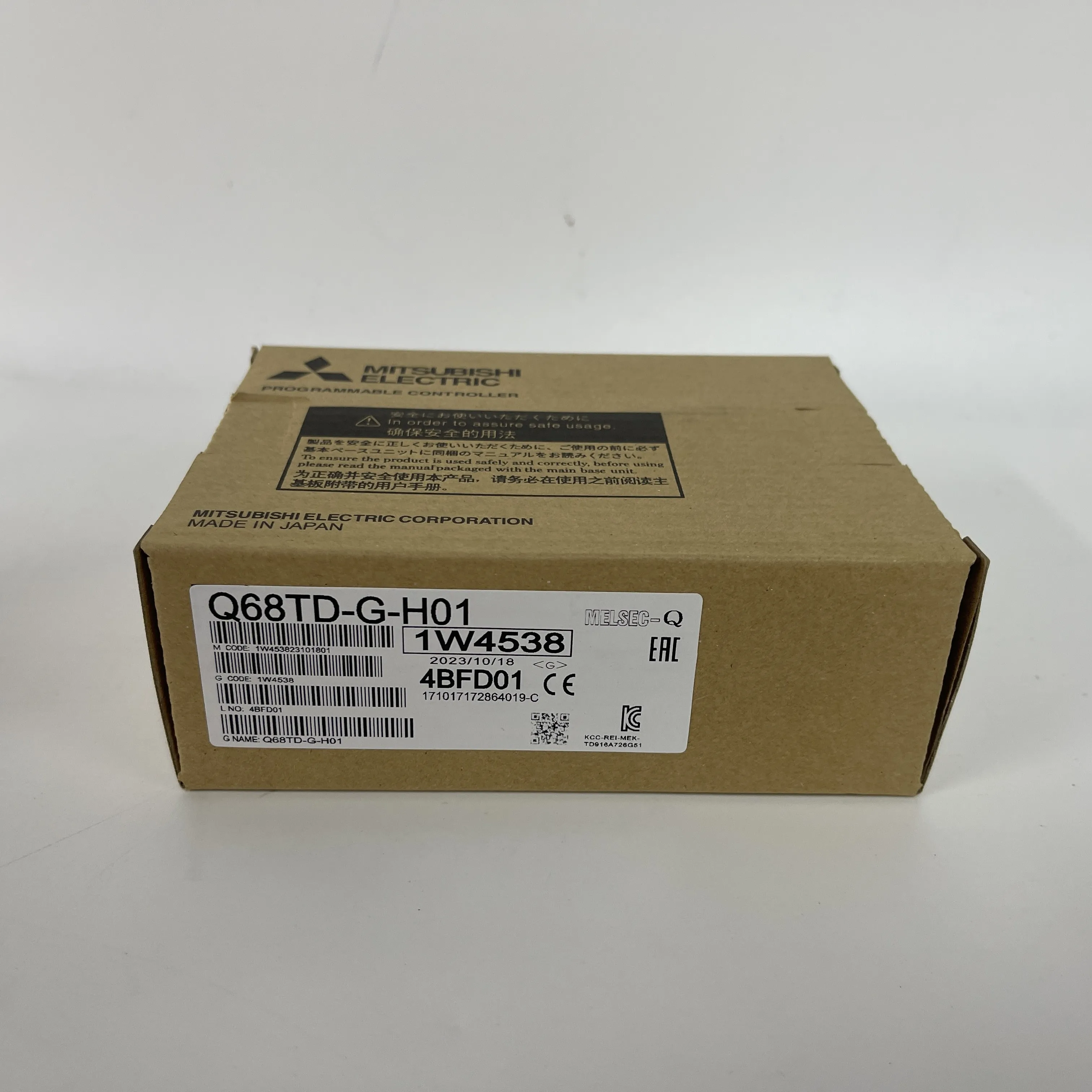 MITSUBISHI PLC Temperature Input Module MELSEC-Q Q68TD-G-H01