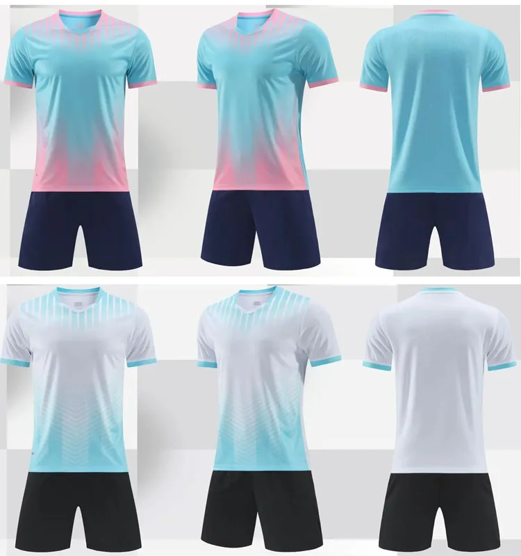 Custom Designs Plain Thailand Quality Football Uniform Maker