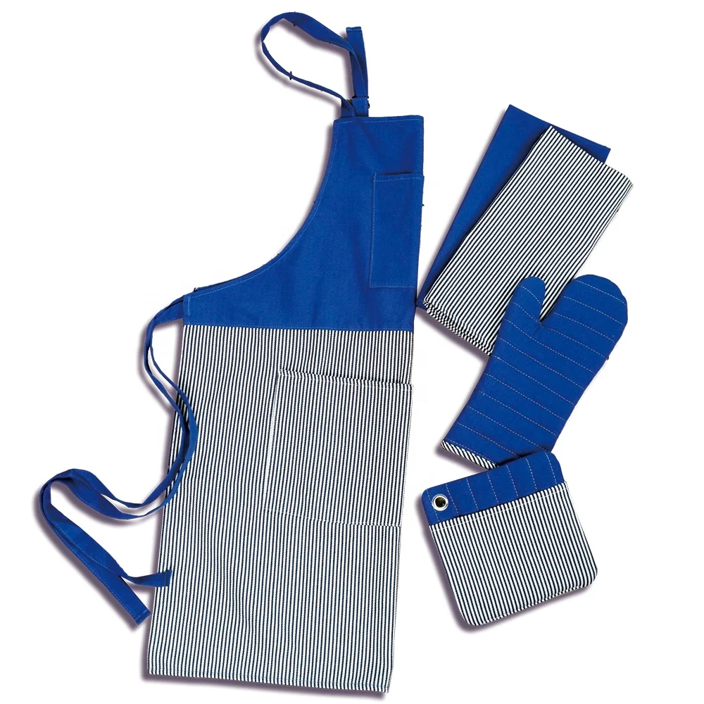 Кухонный подарочный набор, фартук, прихватки для духовки, держатель для кастрюли, Кухонное кухонное полотенце, прихватка для духовки, держатель для кастрюли, фартук, набор чайного полотенца