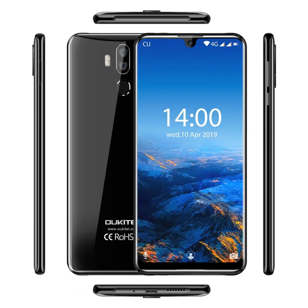 OUKITEL K9 Mobile Phone - 7.12 Inch Large Screen, 4GB RAM, 64GB 