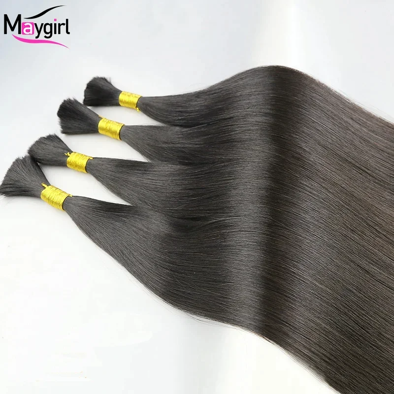 Dziewicze włosy, przedłużanie włosów, włosy ludzkie, proste, naturalne, blond, zagęszczanie, wysoka jakość_voghion.com