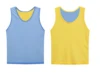 Bleu clair + jaune