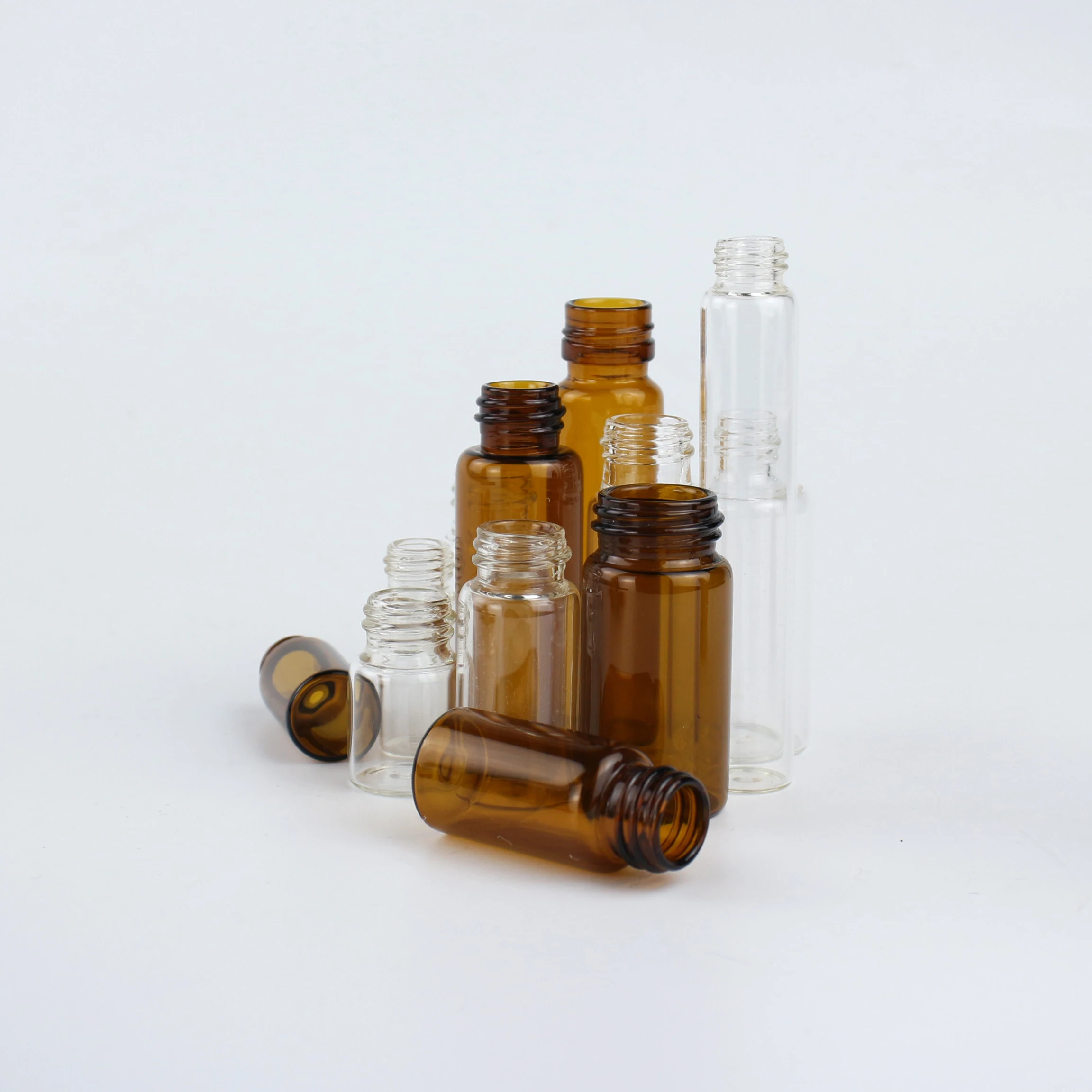 5ml Amber Glass Essential Oil Bottle with Dropper Sealing Type
