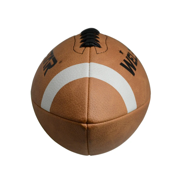 Rubber Sports Ball Football Official NFL No. 9 Brown 