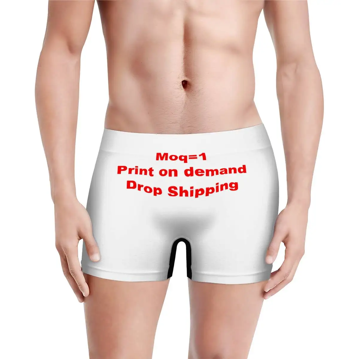 Customized Underwear Mens Boxer Briefs With Logo Print On Demand - Buy Underwear  Mens Boxer Briefs,Mens Boxer Briefs,Customized Mens Boxer Briefs Product on  