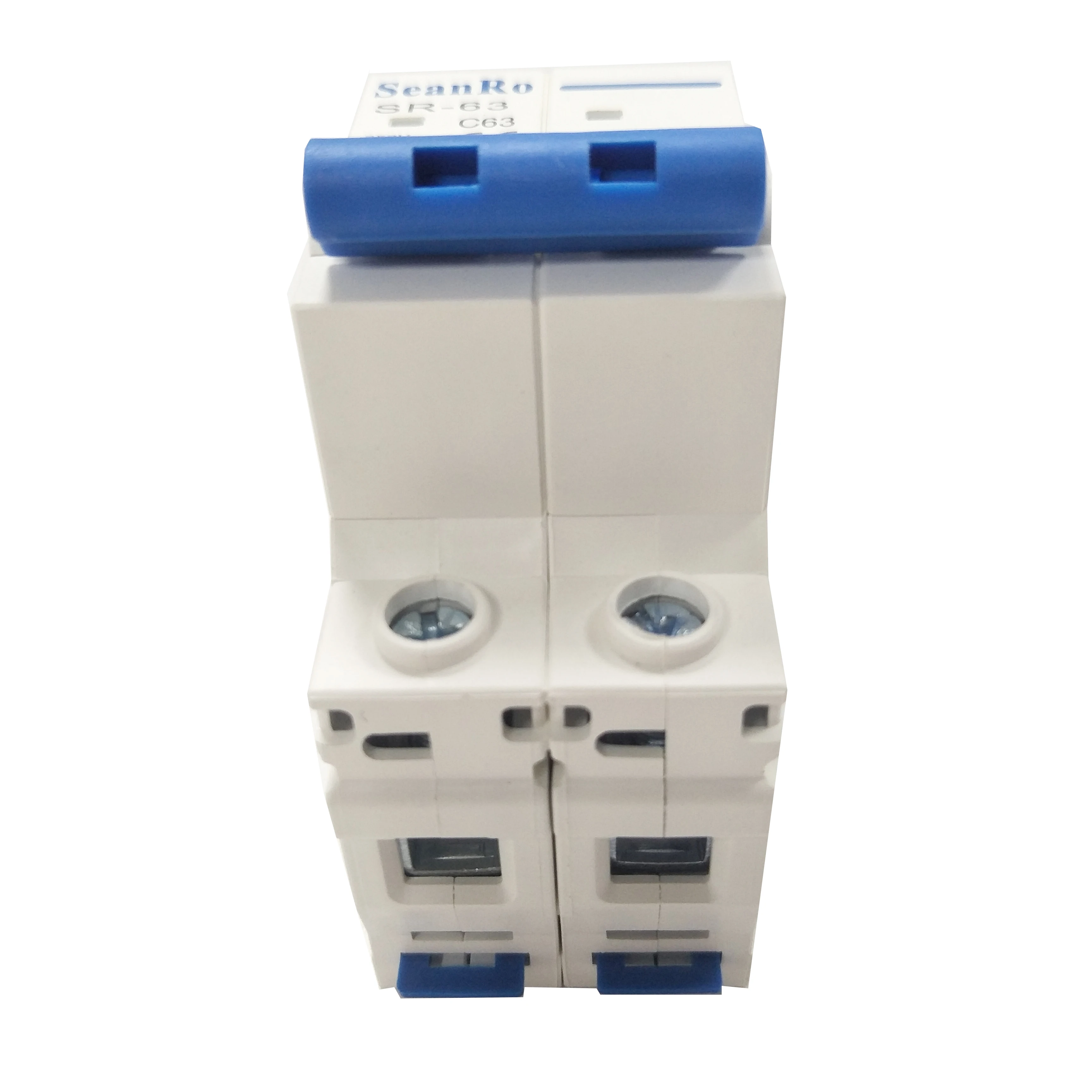SeanRo CE IEC Certificates Solar AC Breaker 2 Pole Ac MCB 400V 63A 4500A Mini Circuit Breaker