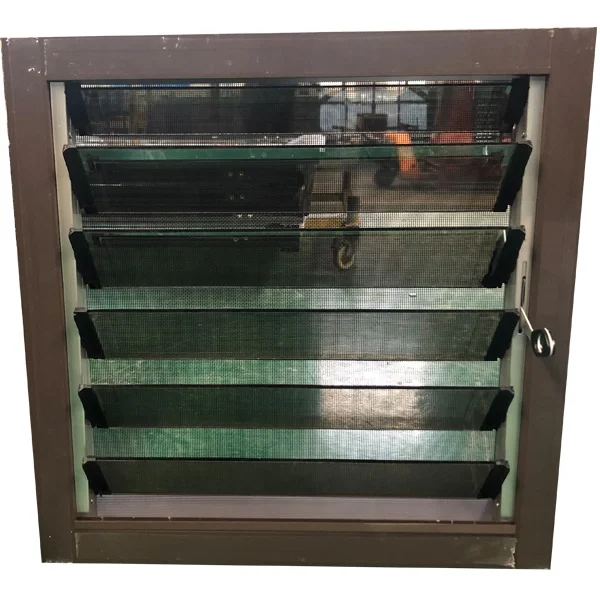 Wind Ventilation with Mosquito Net Jalousie Window Glass Louvers Aluminum Shutters windows