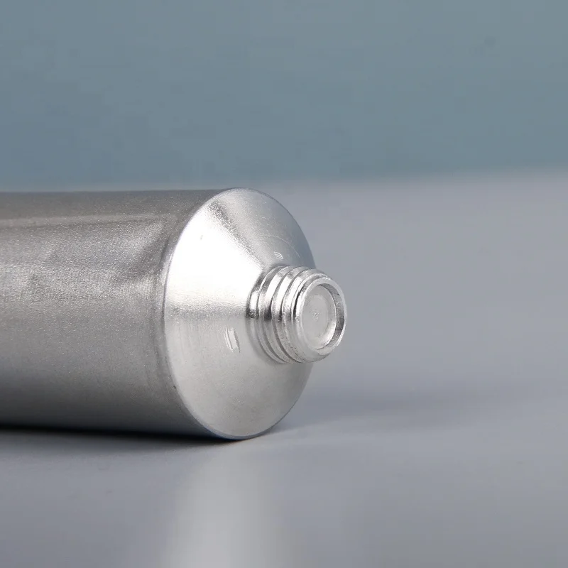 Customized Printing Holographic Stamping 90g Collapsible Hand Cream Cosmetic Aluminum Packaging Tube