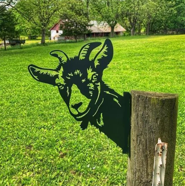 Metal Crafts Iron Animal  Head