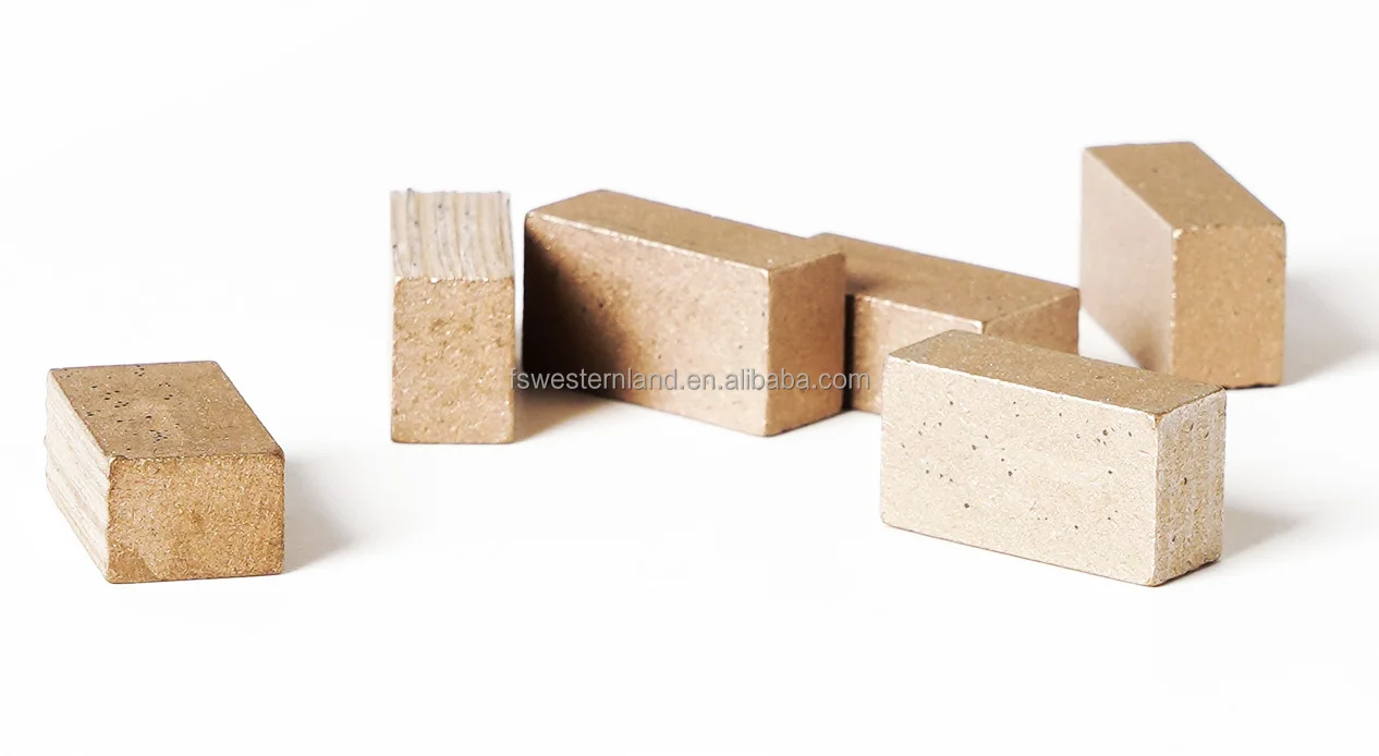 Marble diamond segments