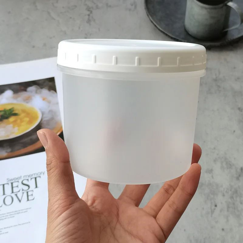 Vaschetta per budino e coperchio, confezione da 6 ciotole per budino in plastica di dimensioni piccole e medie per cottura al vapore verde smeraldo (0,5 pinta piccola